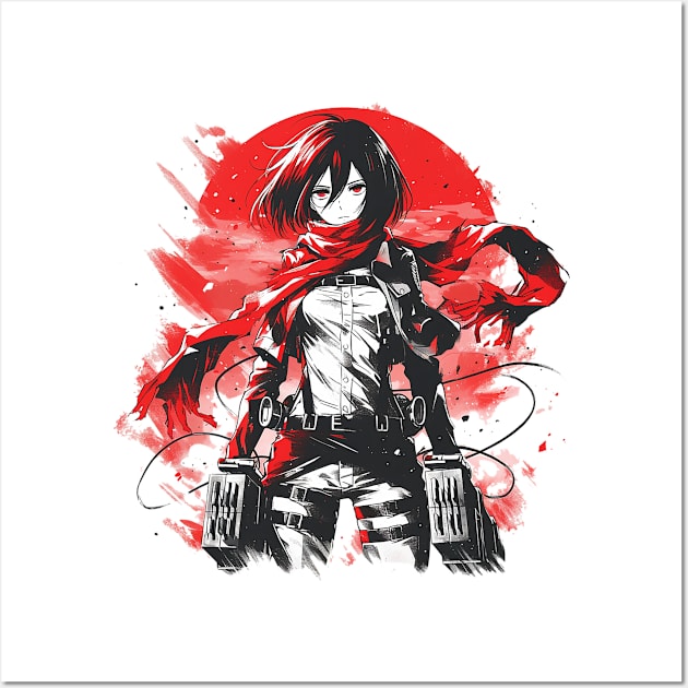 mikasa Wall Art by StevenBag